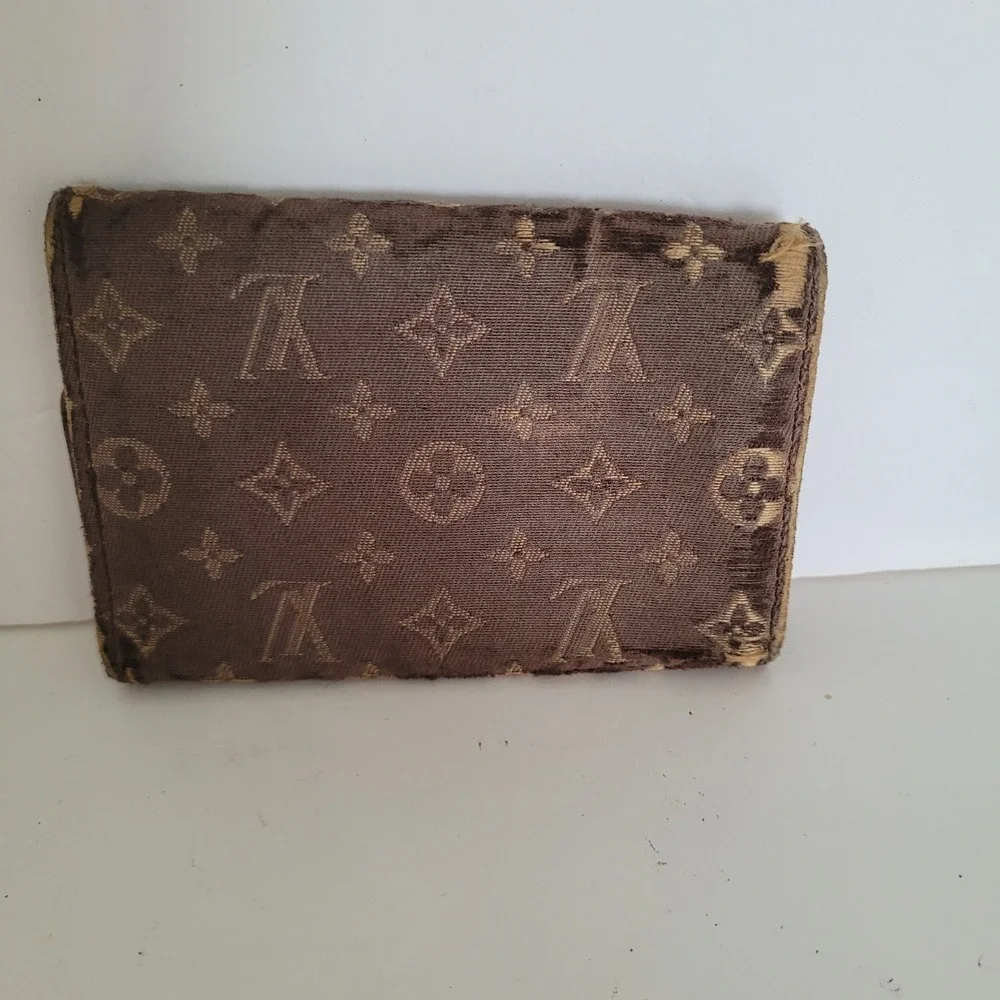 Louis Vuitton Monogram Mini Lin 6 Key Holder Brown Canvas Wallet M62991